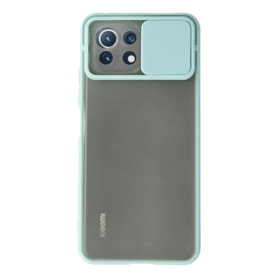 Newface Xiaomi Mİ 11 Lite Kılıf Palm Buzlu Kamera Sürgülü Silikon