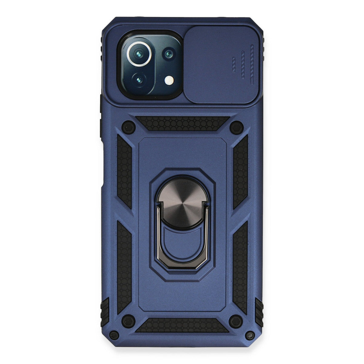 Newface Xiaomi Mİ 11 Lite Kılıf Pars Lens Yüzüklü Silikon