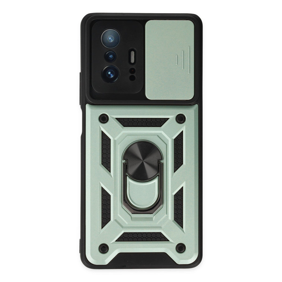Newface Xiaomi Mi 11T Pro Kılıf Pars Lens Yüzüklü Silikon