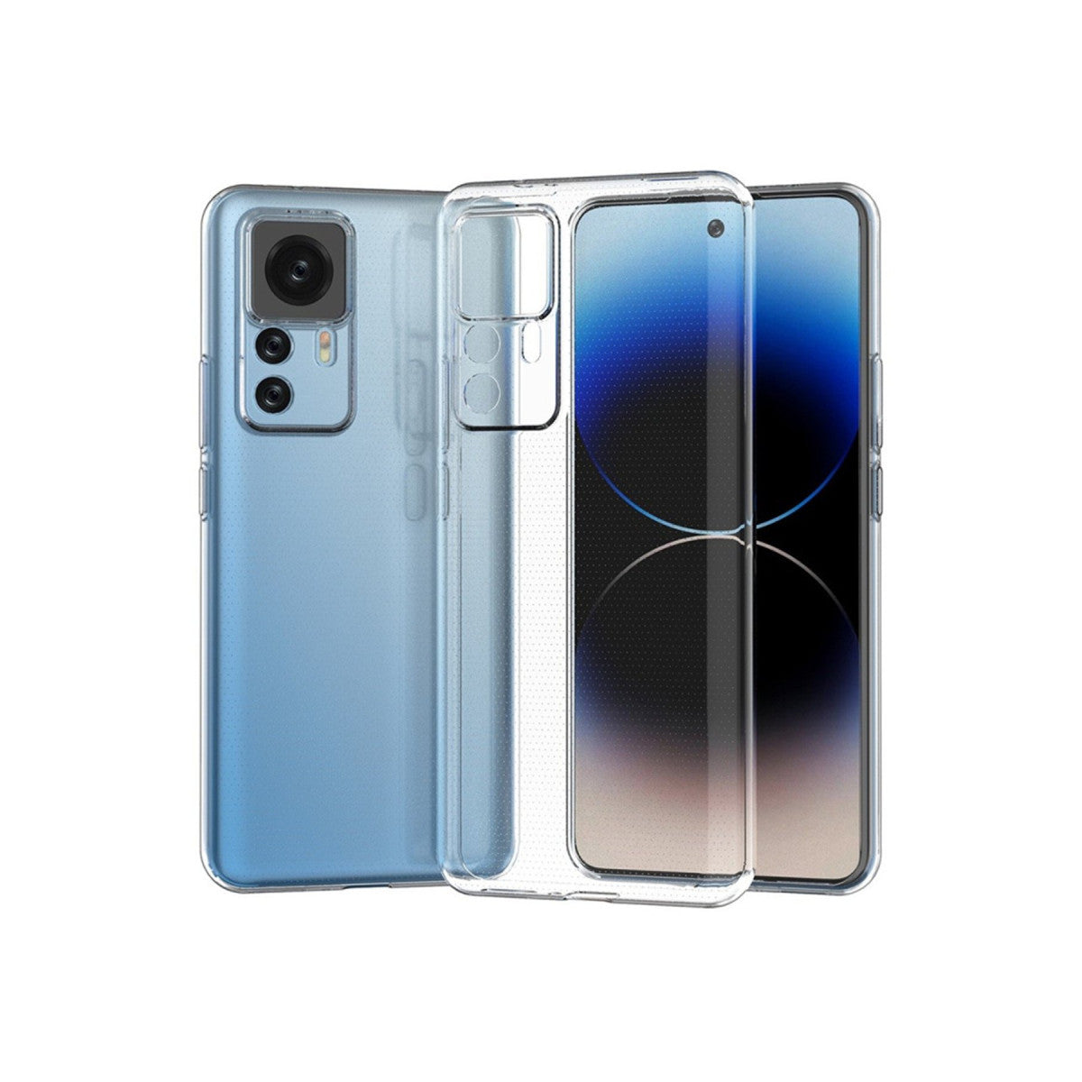 Newface Xiaomi Mi 12T Pro Kılıf Lüx Şeffaf Silikon