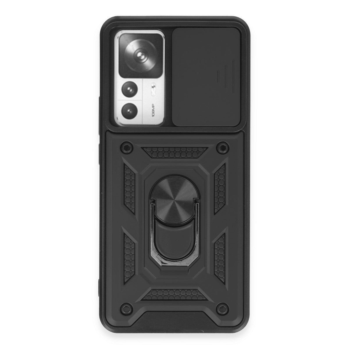 Newface Xiaomi Mi 12T Pro Kılıf Pars Lens Yüzüklü Silikon