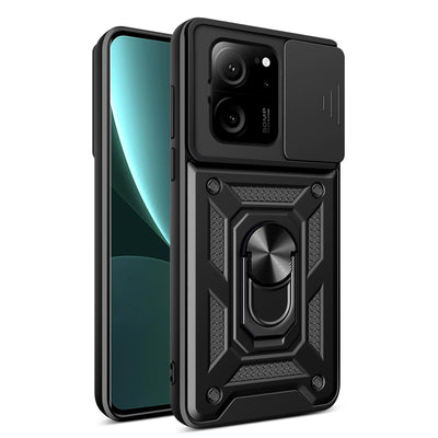 Newface Xiaomi Mi 13T Pro Kılıf Pars Lens Yüzüklü Silikon