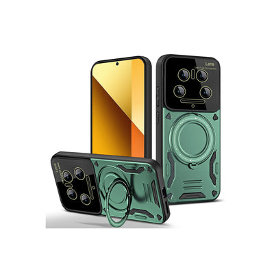 Newface Xiaomi Mi 14 Ultra Kılıf Joy Lens Standlı Kapak