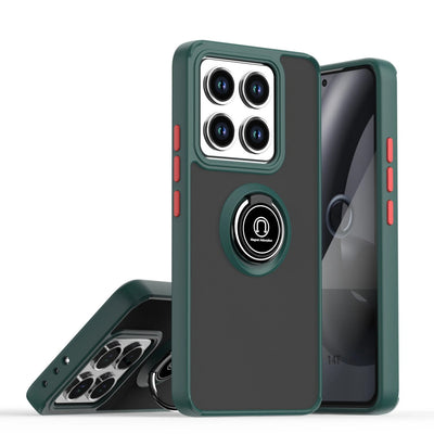 Newface Xiaomi Mi 14T Montreal Yüzüklü Silikon Kapak
