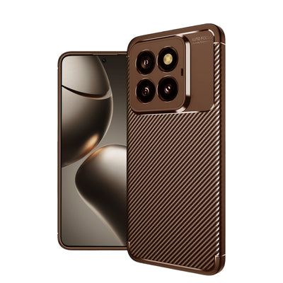Newface Xiaomi Mi 14T Pro Kılıf Auto Focus Karbon Kapak