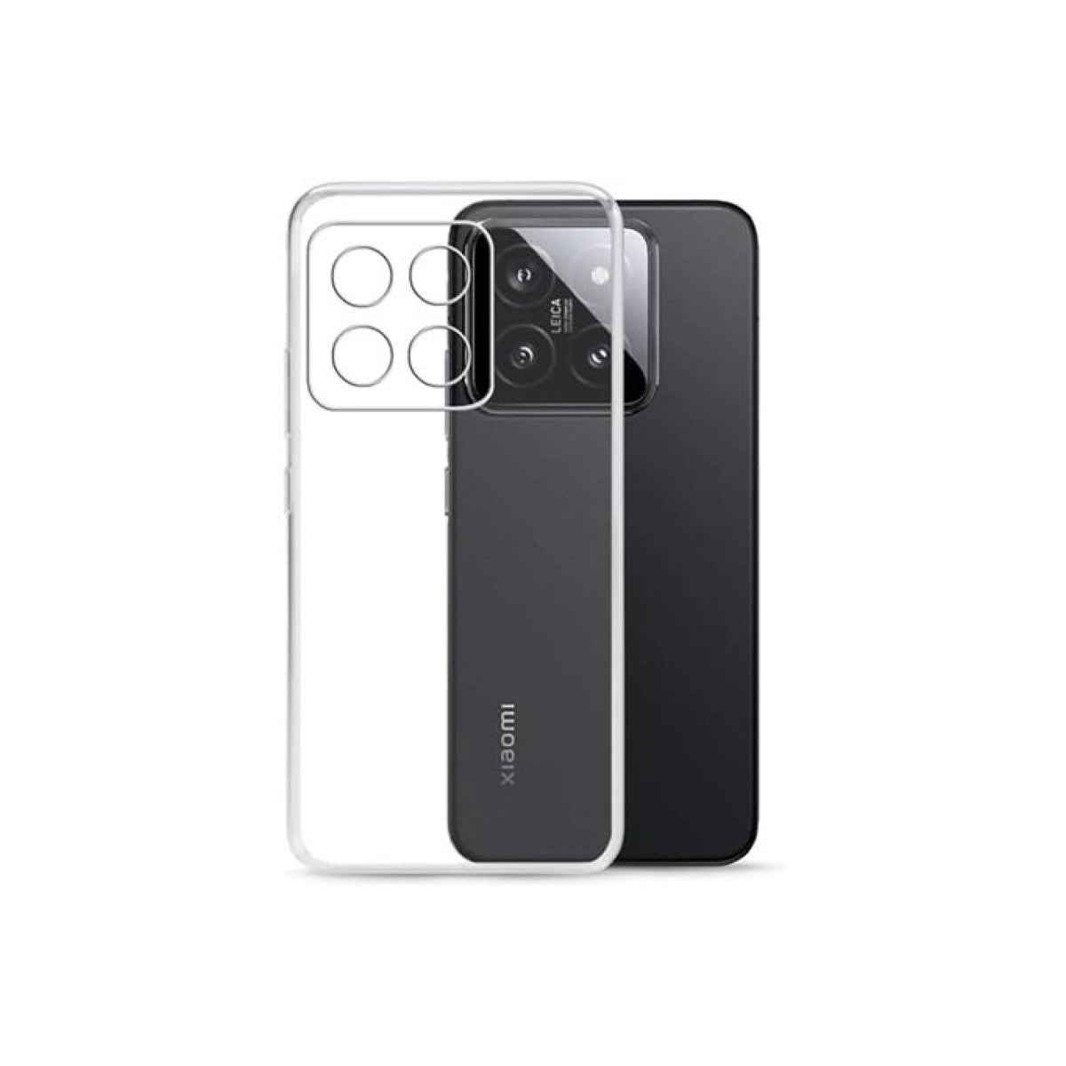 Newface Xiaomi Mi 14T Pro Kılıf Lüx Şeffaf Silikon