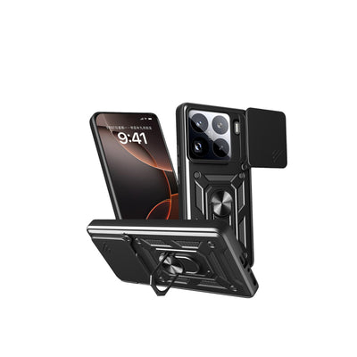 Newface Xiaomi Mi 15 Pro Kılıf Pars Lens Yüzüklü Silikon