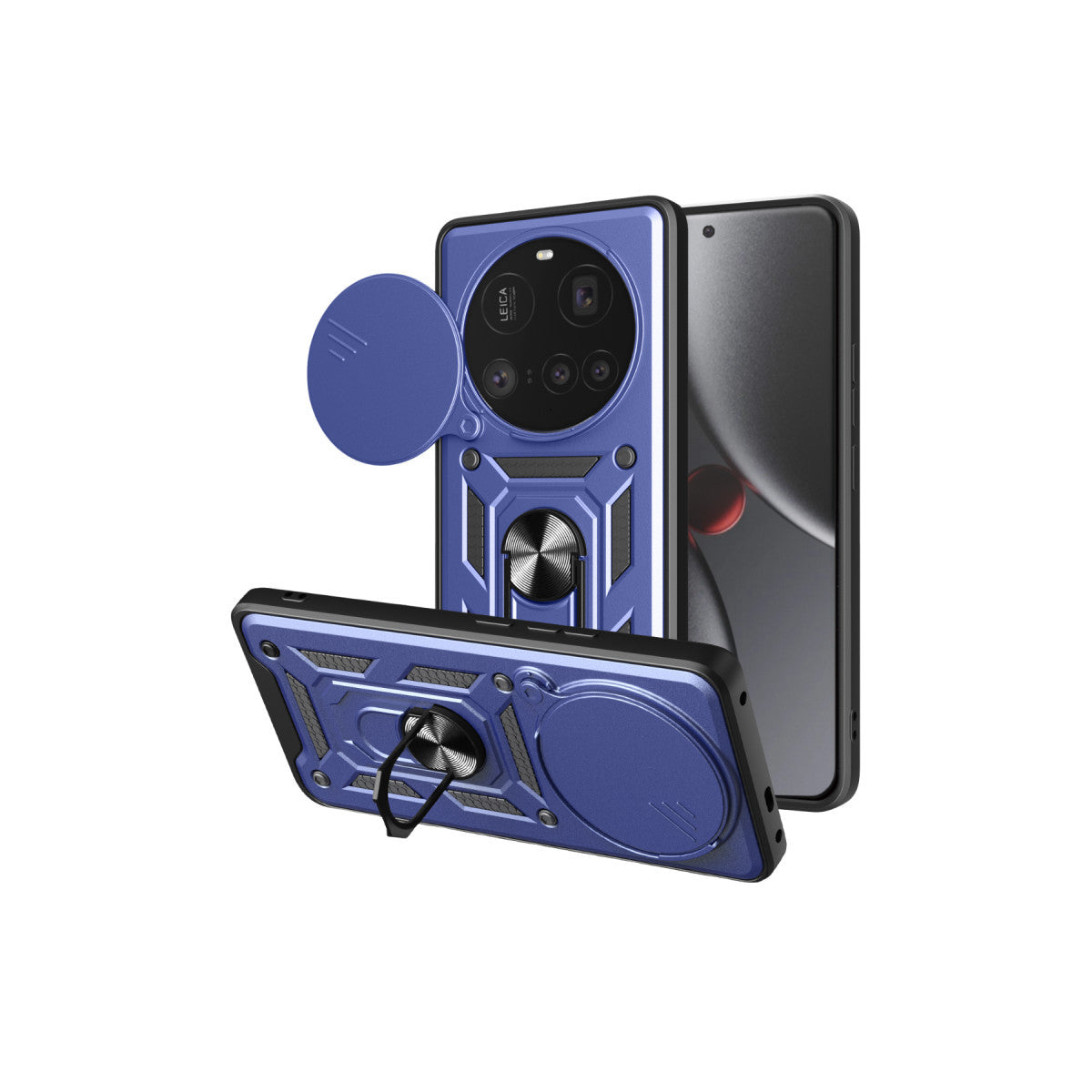 Newface Xiaomi Mi 15 Ultra Kılıf Pars Lens Yüzüklü Silikon