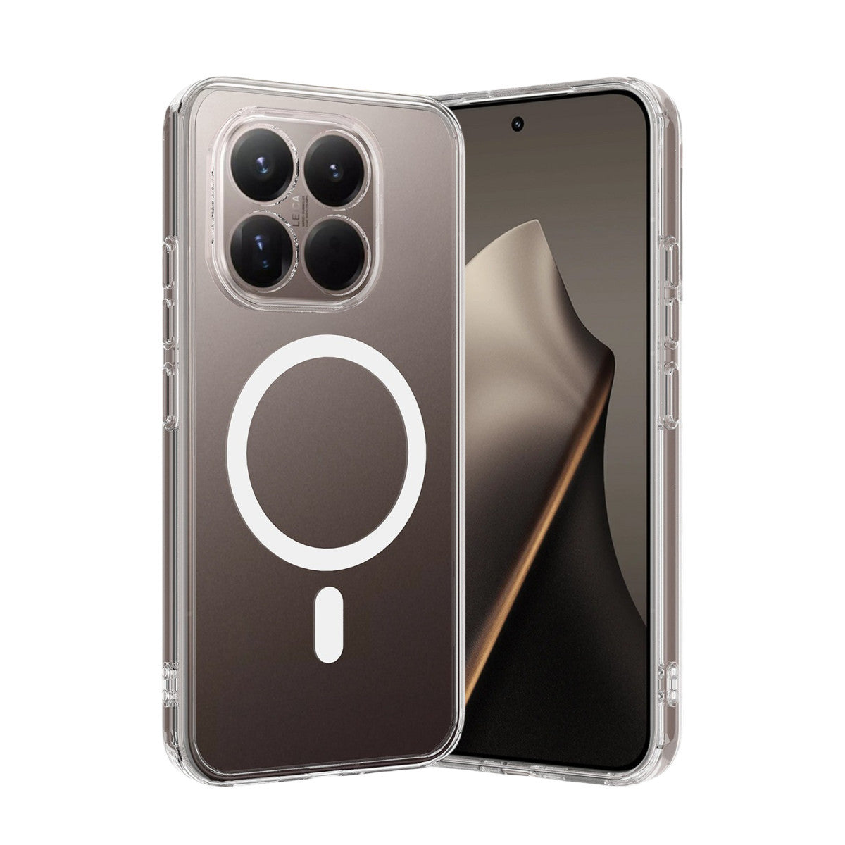 Newface Xiaomi Mi 15T Combo Sert Şeffaf Magsafe Kapak