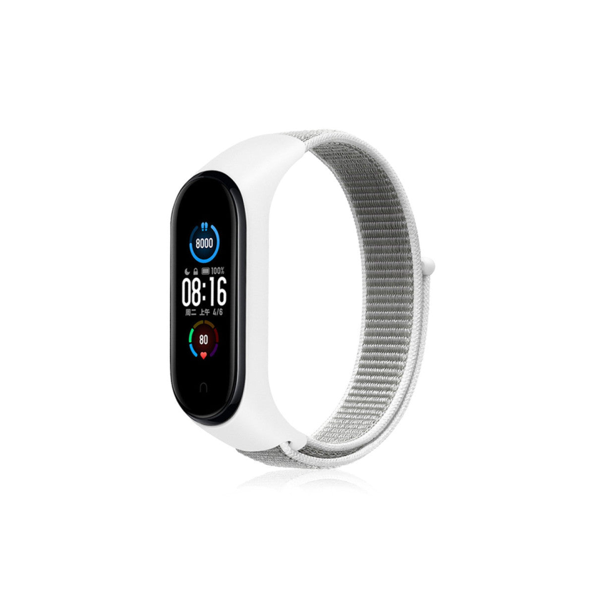 Newface Xiaomi Mi Band 4 Hasırlı Cırtcırtlı Kordon