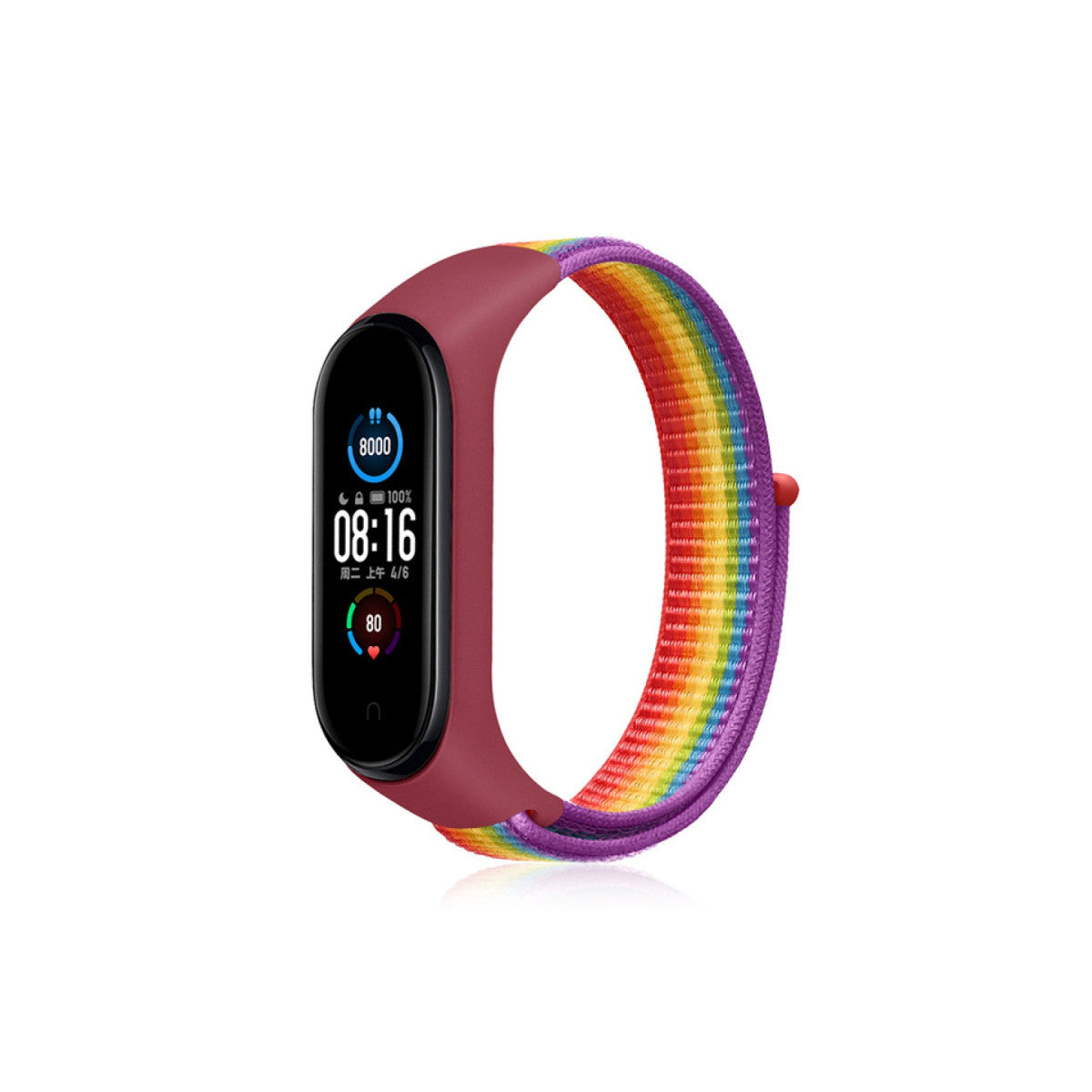 Newface Xiaomi Mi Band 4 Hasırlı Cırtcırtlı Kordon
