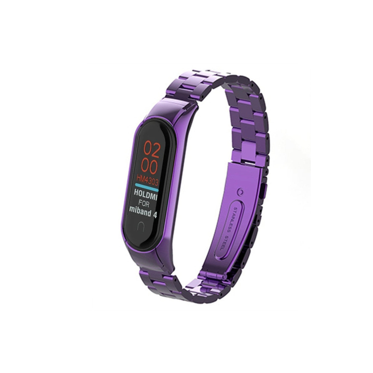 Newface Xiaomi Mi Band 4 Metal Baklalı Kordon