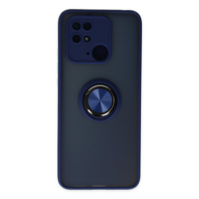 Newface Xiaomi Poco C40 Kılıf Montreal Yüzüklü Silikon Kapak