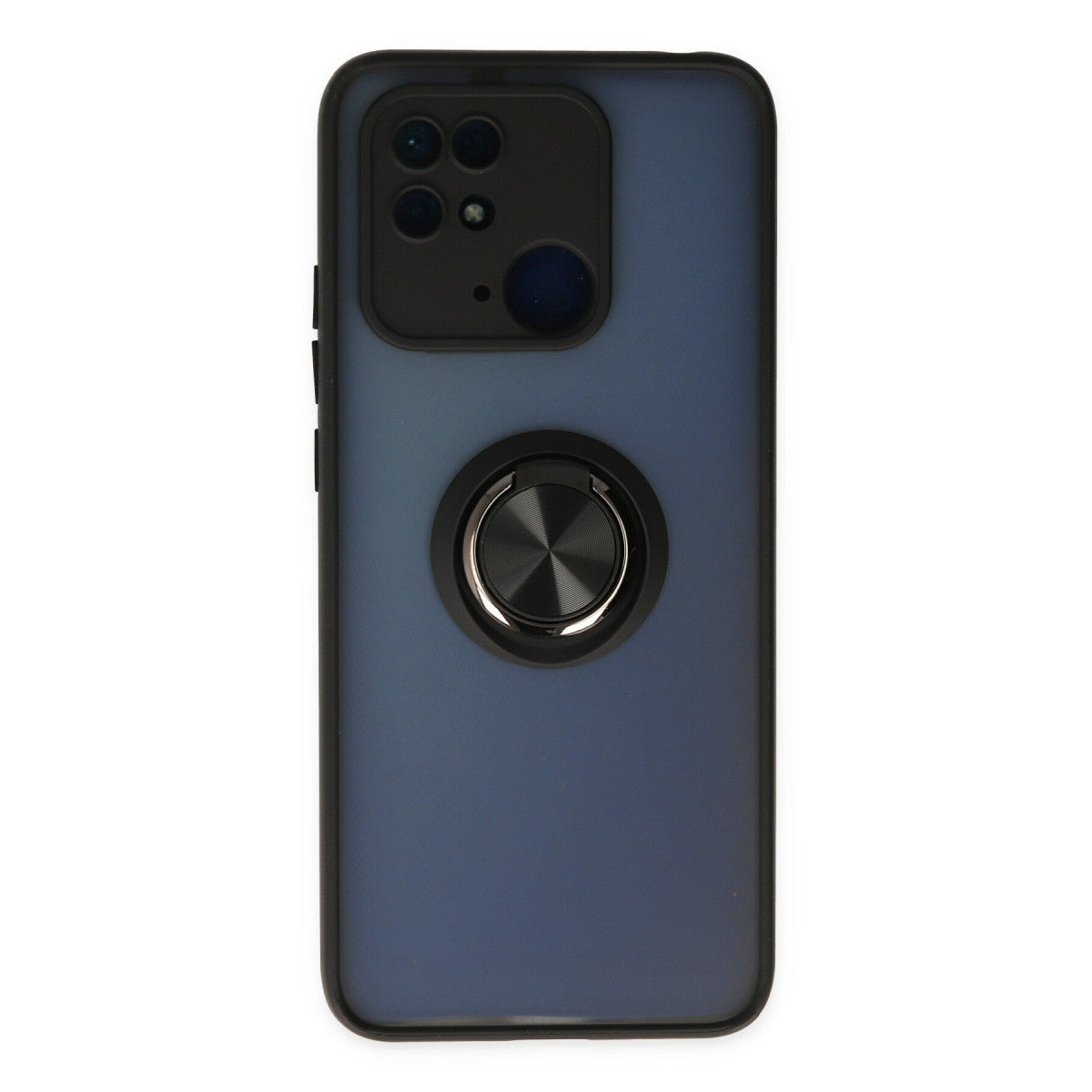 Newface Xiaomi Poco C40 Kılıf Montreal Yüzüklü Silikon Kapak