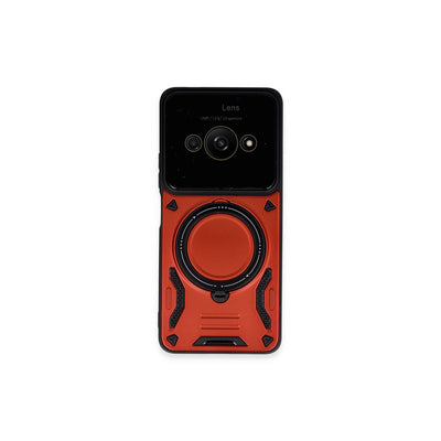 Newface Xiaomi Poco C61 Kılıf Joy Lens Standlı Kapak