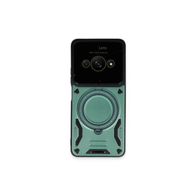 Newface Xiaomi Poco C61 Kılıf Joy Lens Standlı Kapak