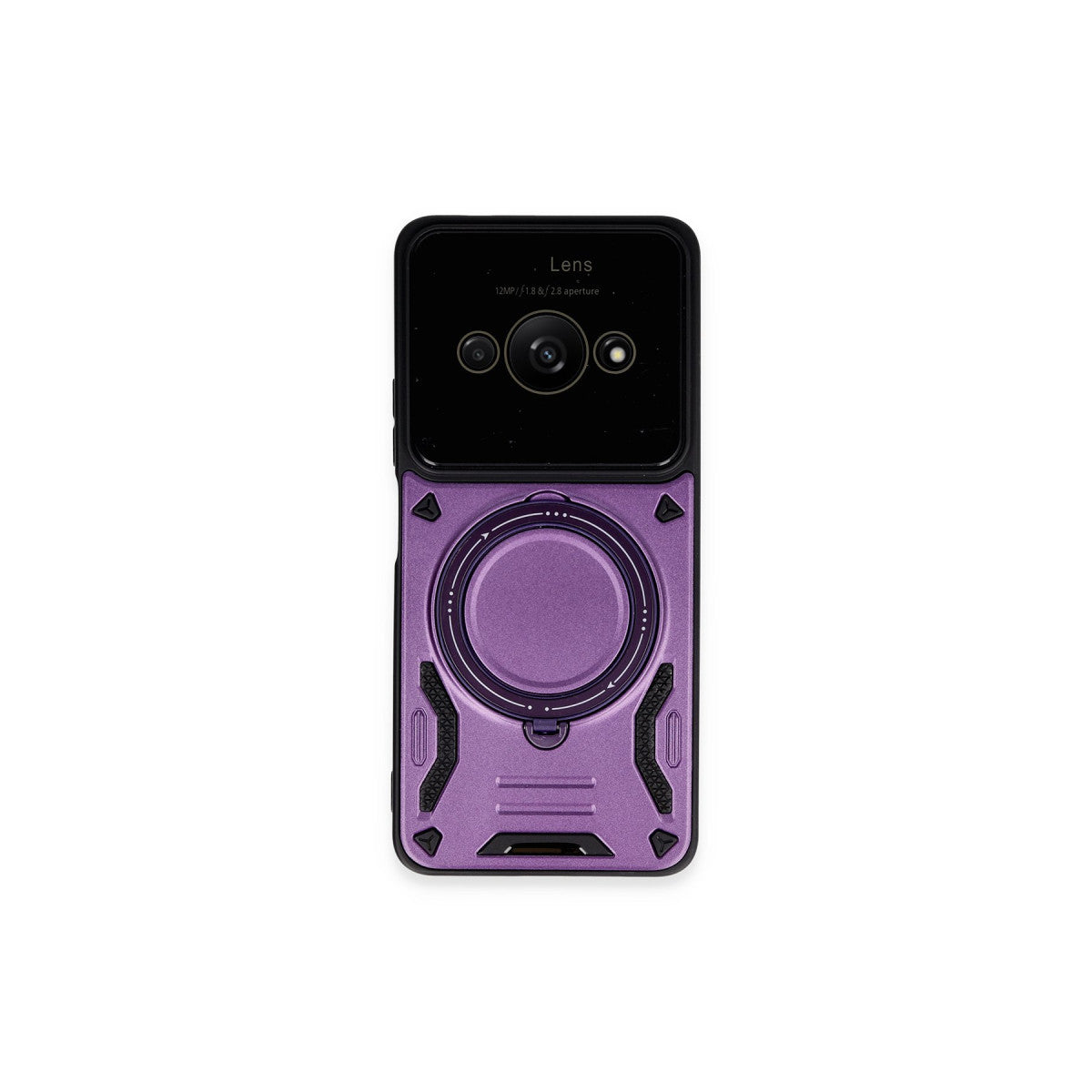 Newface Xiaomi Poco C61 Kılıf Joy Lens Standlı Kapak