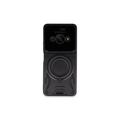 Newface Xiaomi Poco C61 Kılıf Joy Lens Standlı Kapak