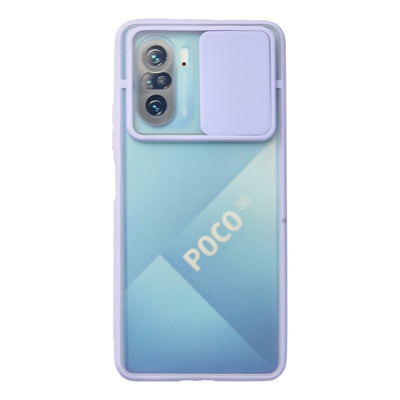 Newface Xiaomi Poco F3 Kılıf Palm Buzlu Kamera Sürgülü Silikon