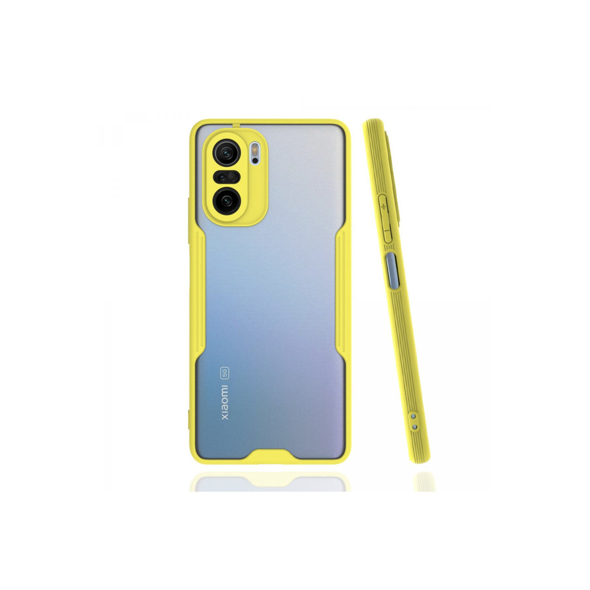 Newface Xiaomi Poco F3 Kılıf Platin Silikon