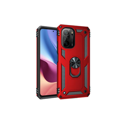 Newface Xiaomi Poco F3 Kılıf Sofya Yüzüklü Silikon Kapak