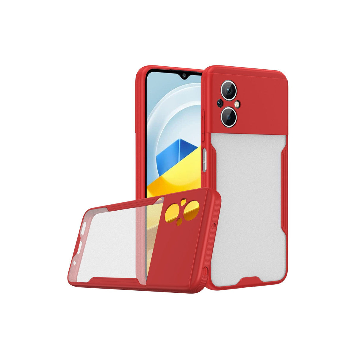 Newface Xiaomi Poco M5 Kılıf Platin Silikon