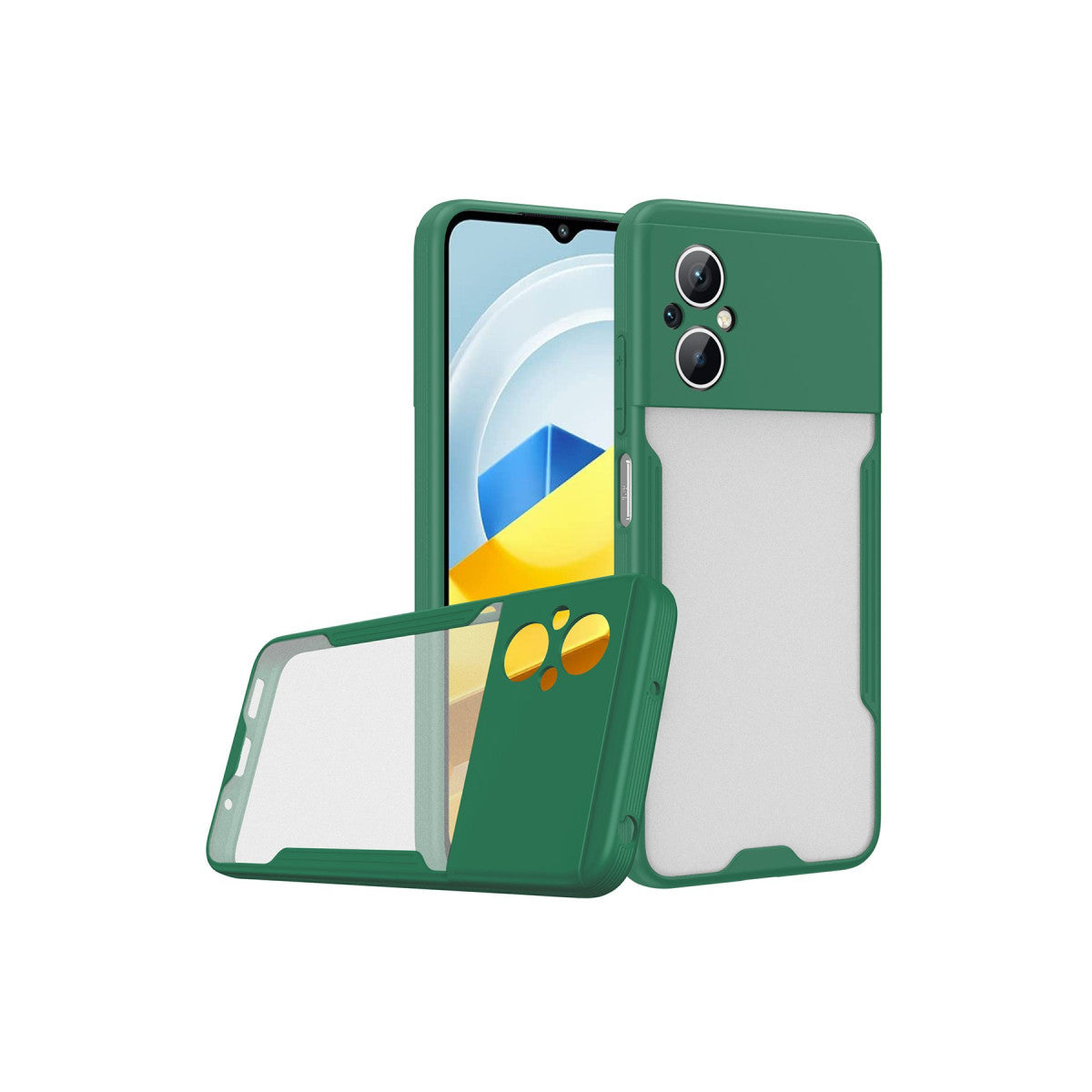 Newface Xiaomi Poco M5 Kılıf Platin Silikon