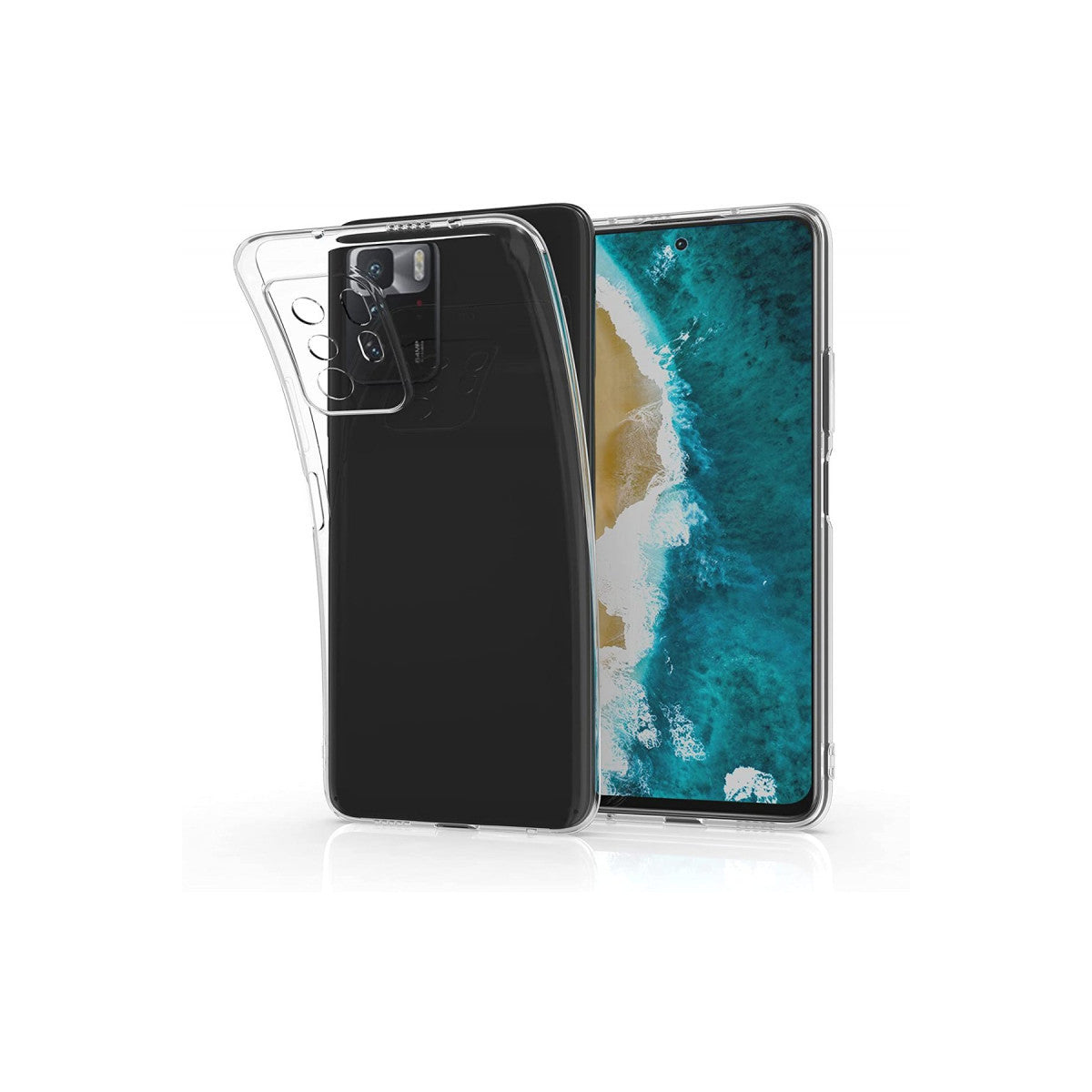 Newface Xiaomi Poco X3 GT Kılıf Lüx Şeffaf Silikon