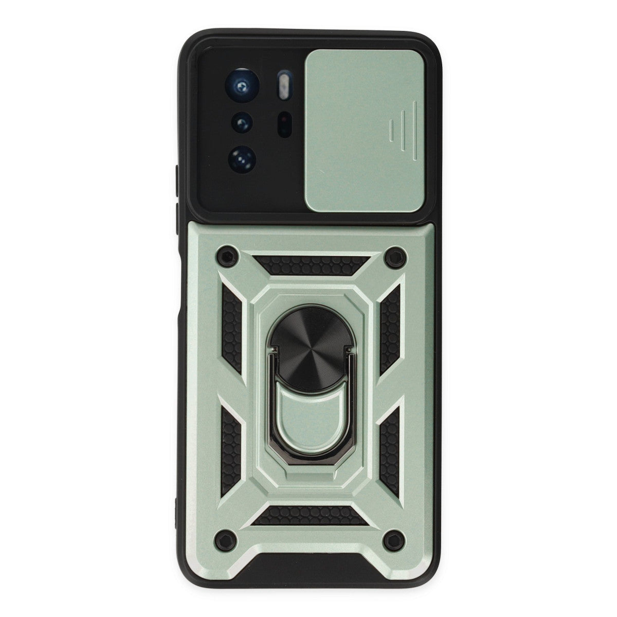 Newface Xiaomi Poco X3 GT Kılıf Pars Lens Yüzüklü Silikon