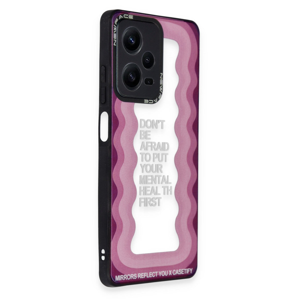 Newface Xiaomi Poco X5 Pro 5G Kılıf Mirror Desenli Kapak - Mirror