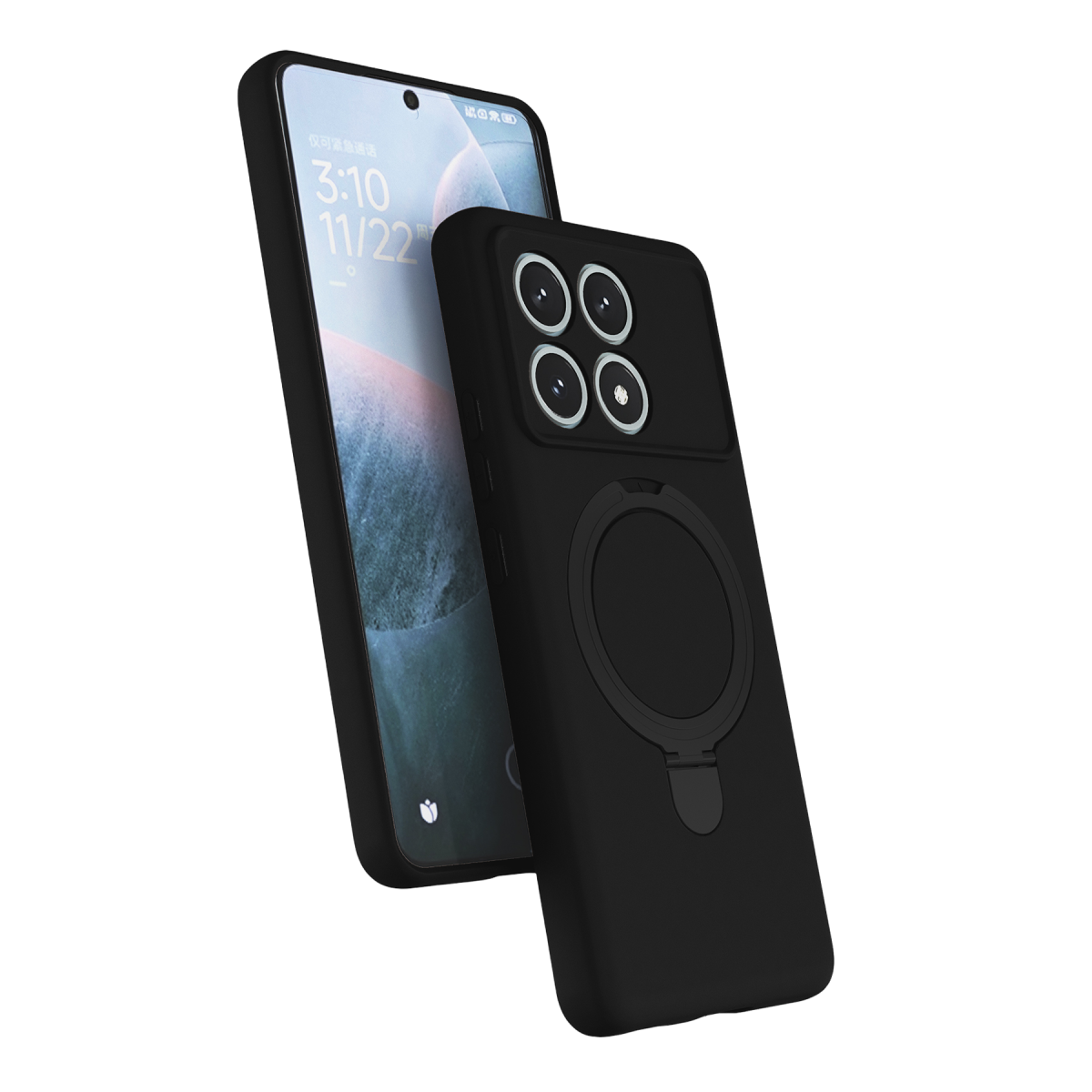 Newface Xiaomi Poco X6 Pro Regal Magsafe Standlı Kapak