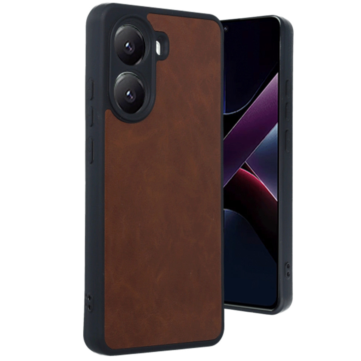 Newface Xiaomi Poco X7 Pro Kılıf Aras Deri Kapak