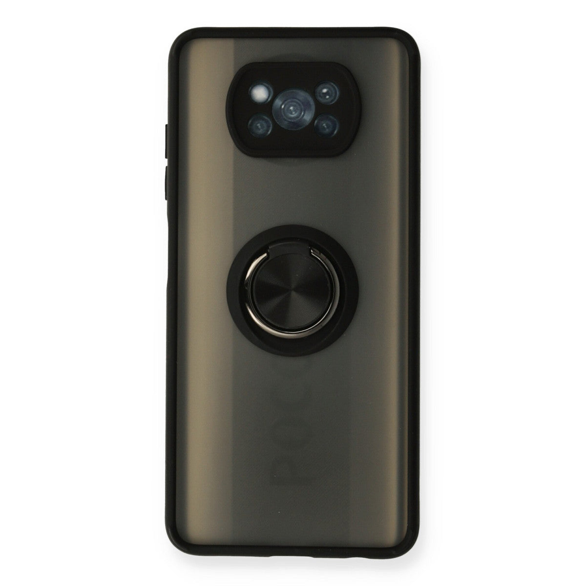 Newface Xiaomi Pocophone X3 Kılıf Montreal Yüzüklü Silikon Kapak