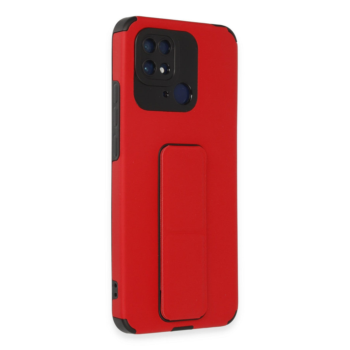 Newface Xiaomi Redmi 10C Kılıf Mega Standlı Silikon