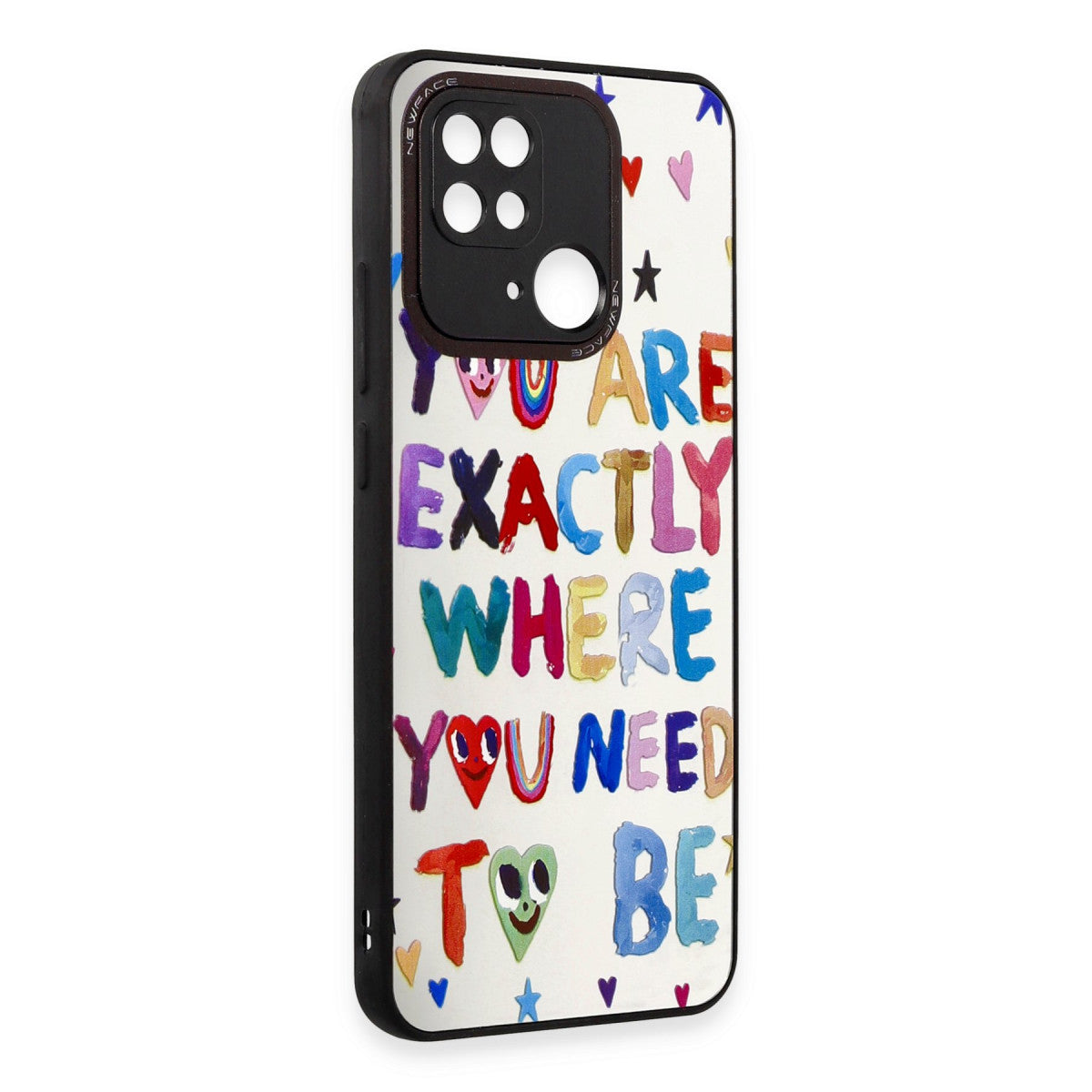 Newface Xiaomi Redmi 10C Kılıf Mirror Desenli Kapak - Mirror