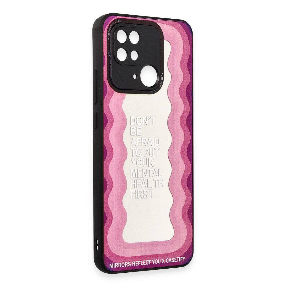 Newface Xiaomi Redmi 10C Kılıf Mirror Desenli Kapak - Mirror