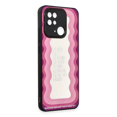 Newface Xiaomi Redmi 10C Kılıf Mirror Desenli Kapak - Mirror