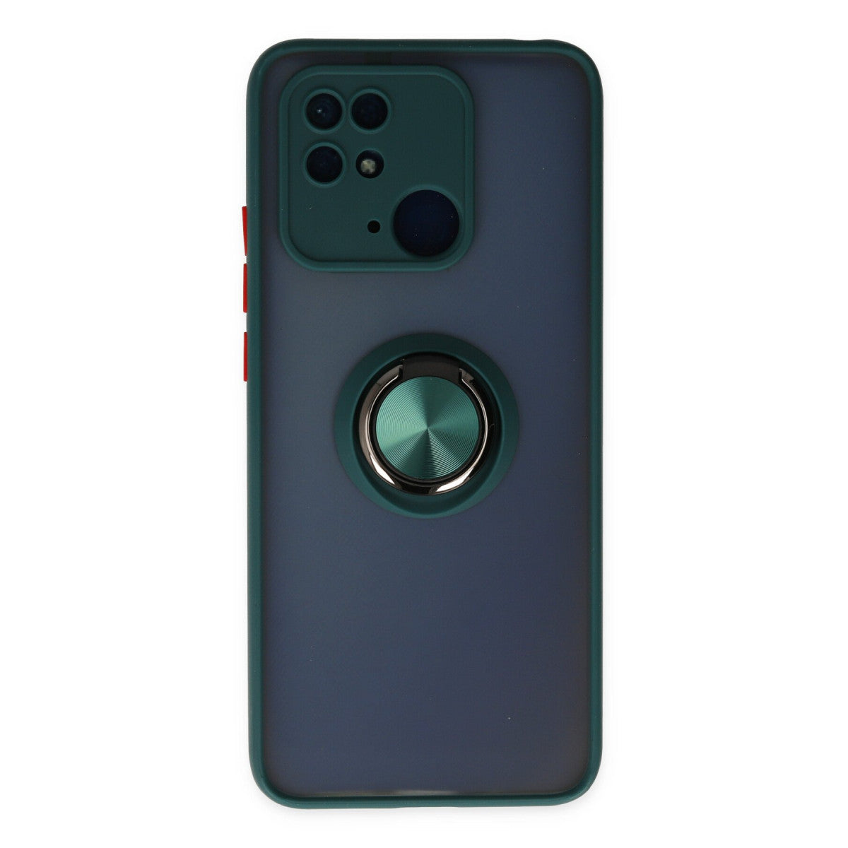 Newface Xiaomi Redmi 10C Kılıf Montreal Yüzüklü Silikon Kapak