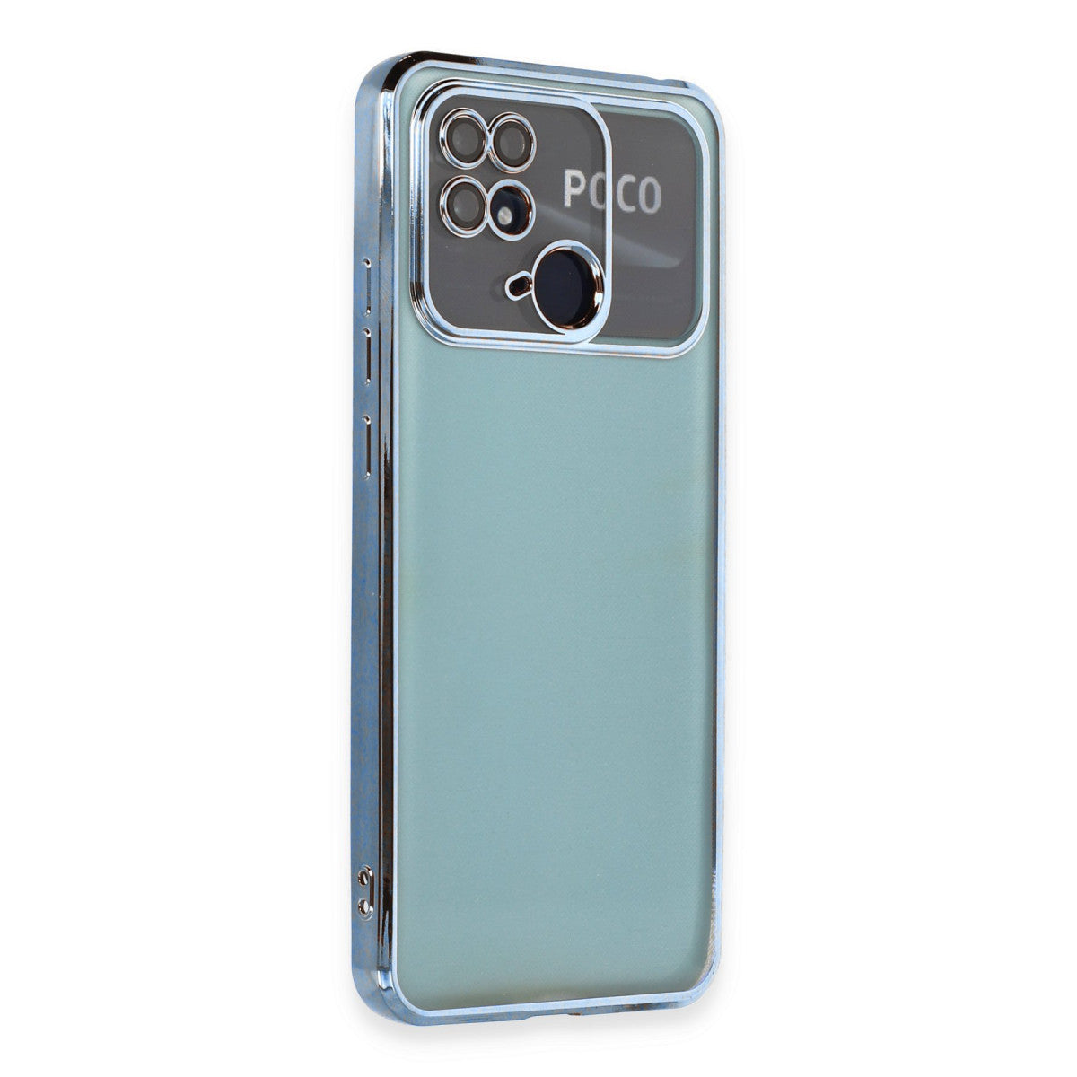 Newface Xiaomi Redmi 10C Kılıf Razer Lensli Silikon