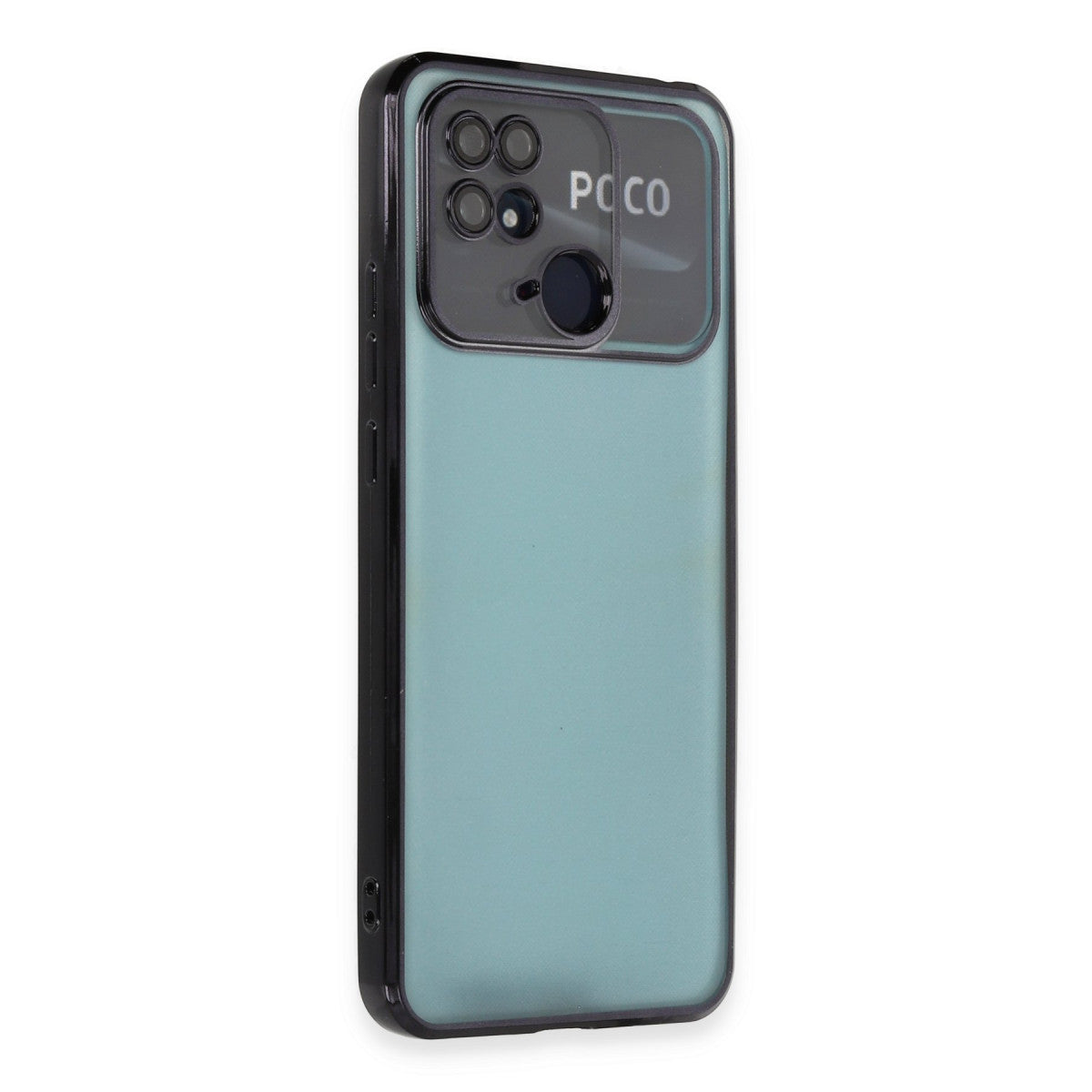 Newface Xiaomi Redmi 10C Kılıf Razer Lensli Silikon
