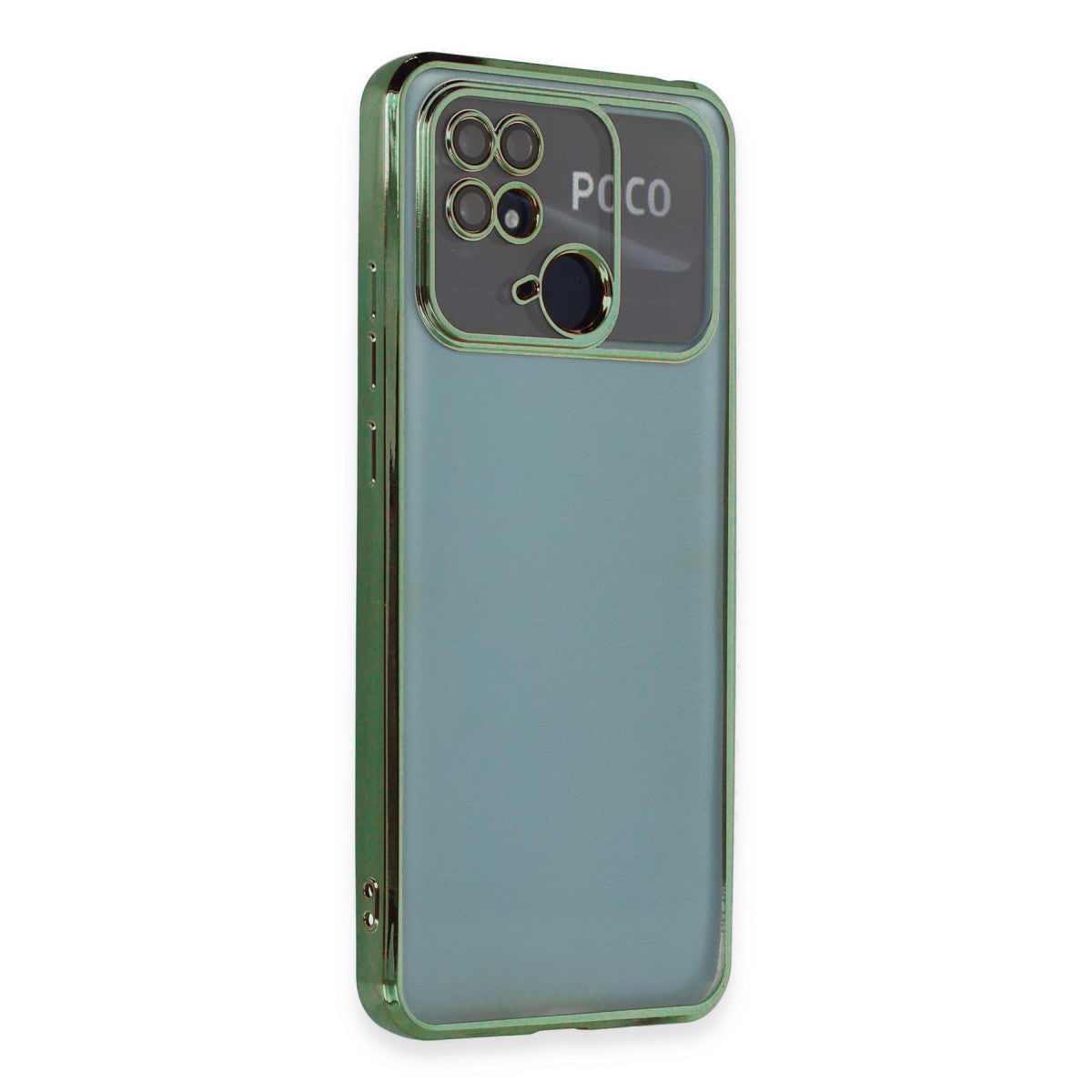 Newface Xiaomi Redmi 10C Kılıf Razer Lensli Silikon