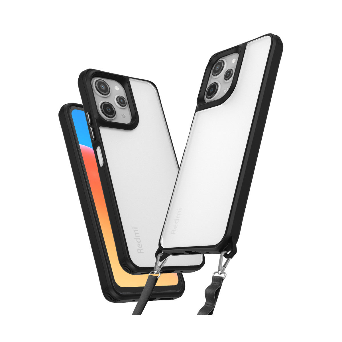 Newface Xiaomi Redmi 12 Kılıf Penta Silikon Kılıf