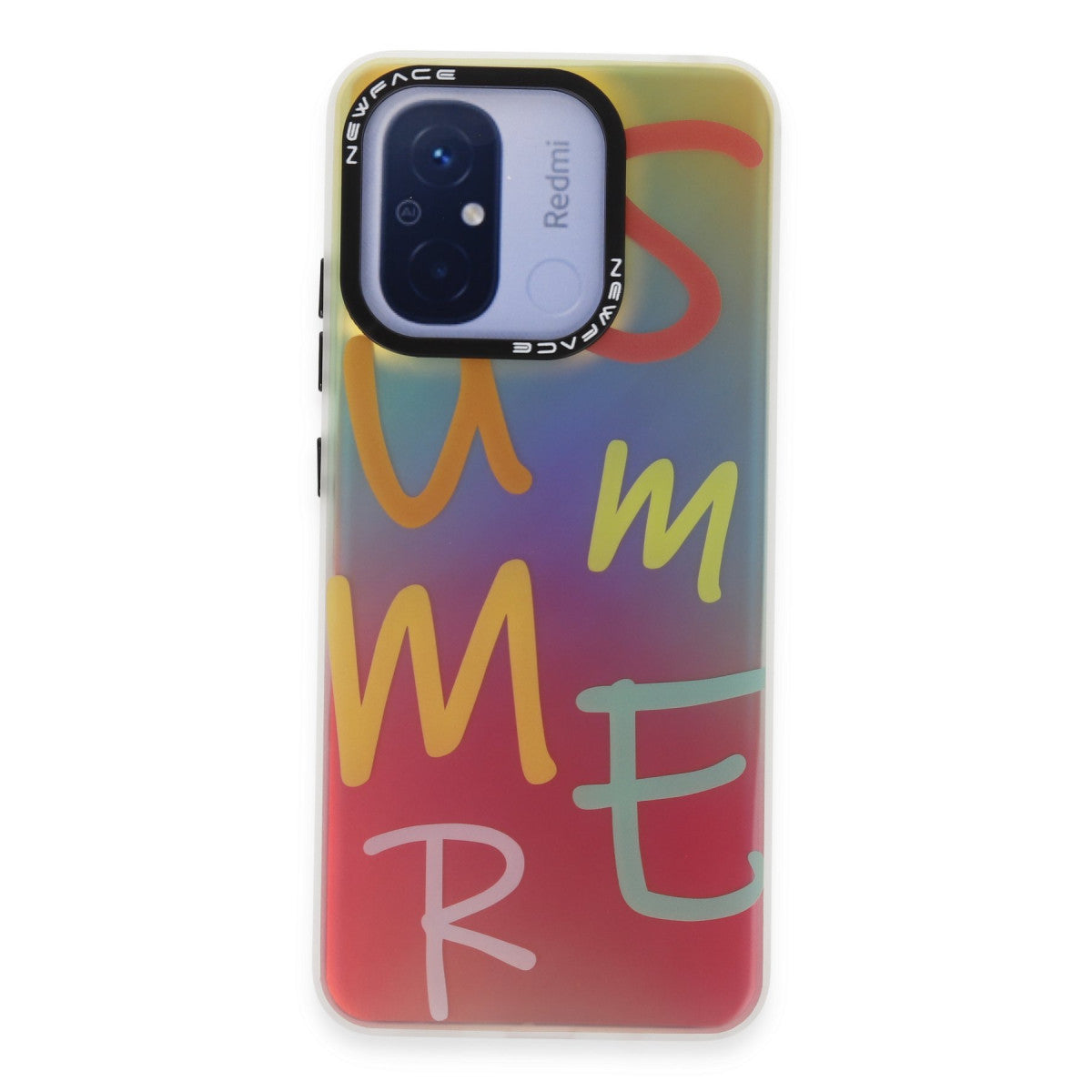 Newface Xiaomi Redmi 12C Kılıf Estoril Desenli Kapak - Estoril