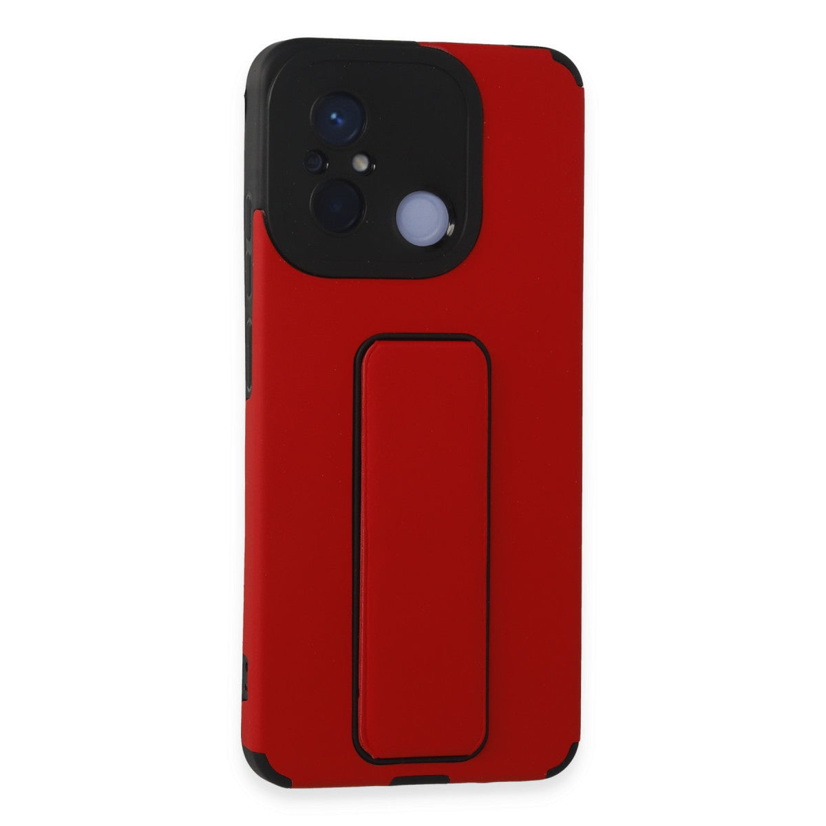 Newface Xiaomi Redmi 12C Kılıf Mega Standlı Silikon