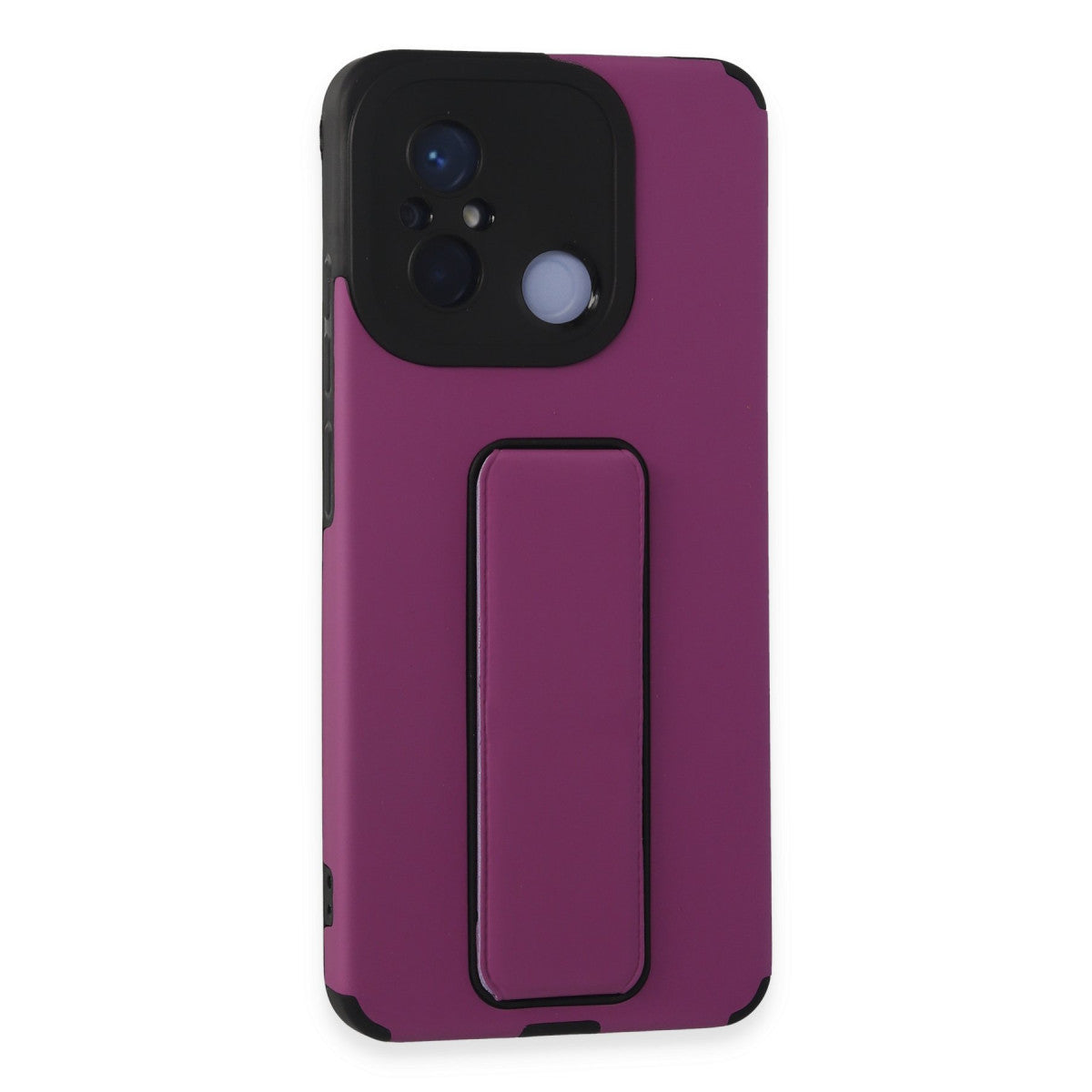 Newface Xiaomi Redmi 12C Kılıf Mega Standlı Silikon