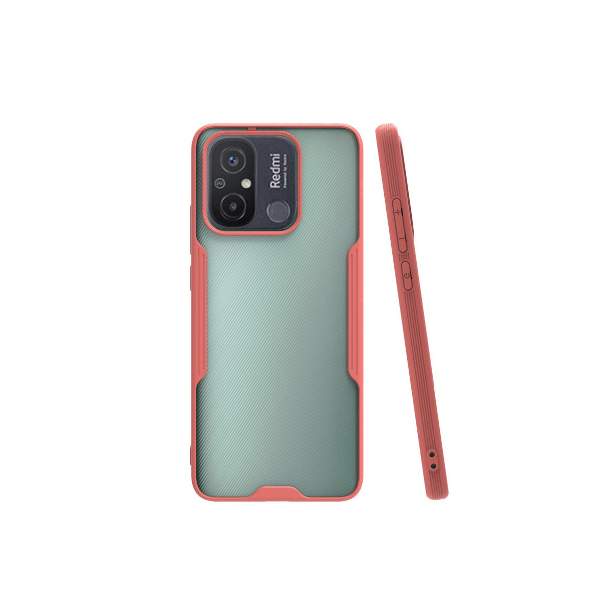 Newface Xiaomi Redmi 12C Kılıf Platin Silikon