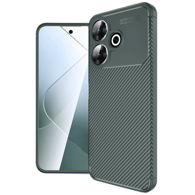 Newface Xiaomi Redmi 13 4G Kılıf Auto Focus Karbon Kapak