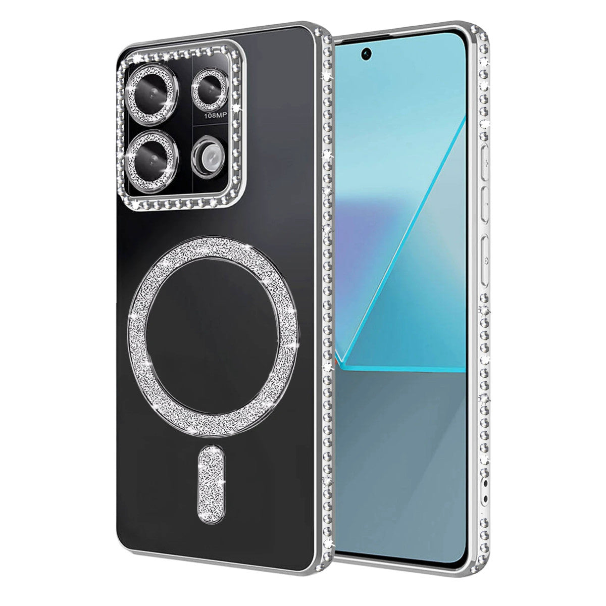 Newface Xiaomi Redmi 13C Joke Simli Magneticsafe Kılıf