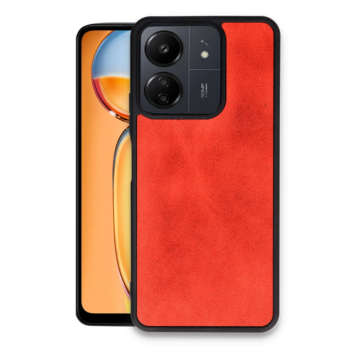 Newface Xiaomi Redmi 13C Kılıf Aras Deri Kapak