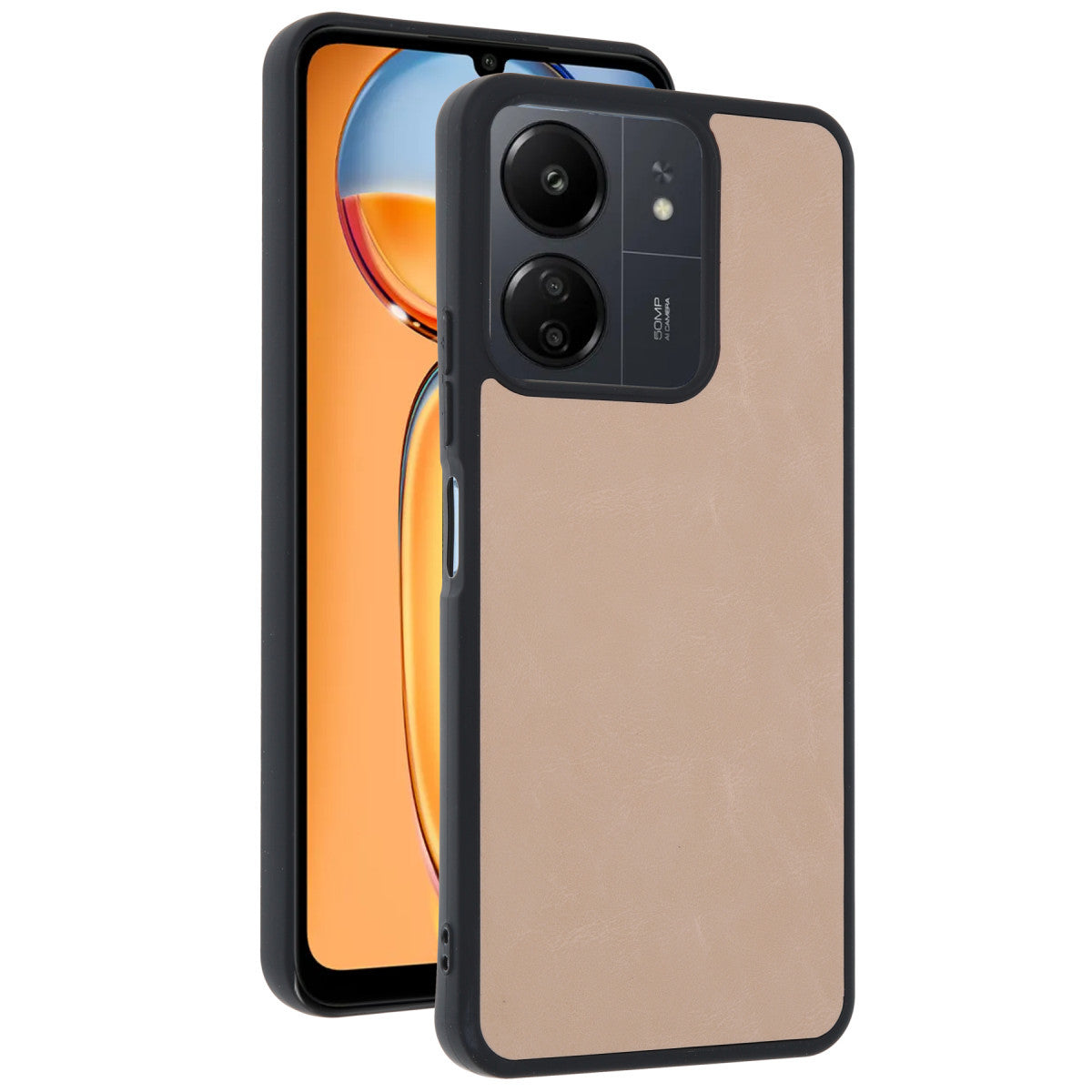 Newface Xiaomi Redmi 13C Kılıf Aras Deri Kapak